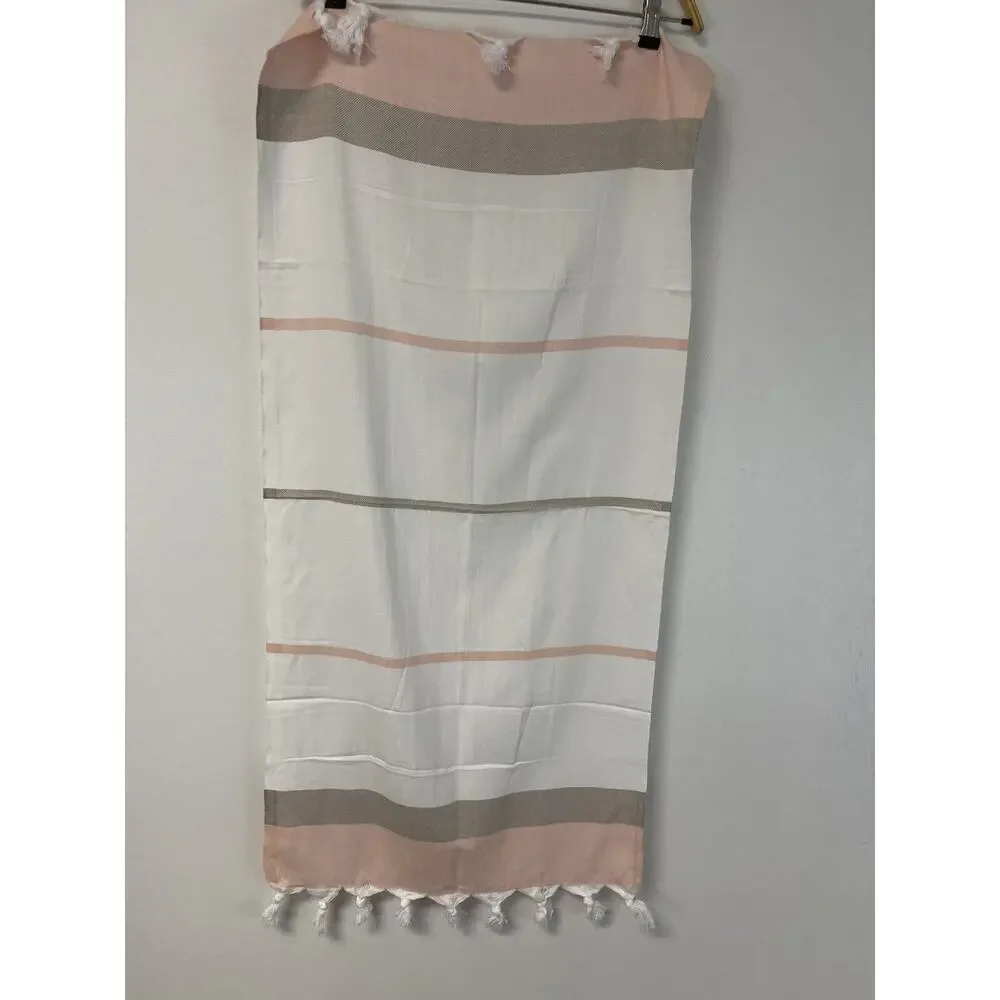 Turkish Towel Cotton Small Bath Beach Hammam Peshtemal Sauna Lightweight N65